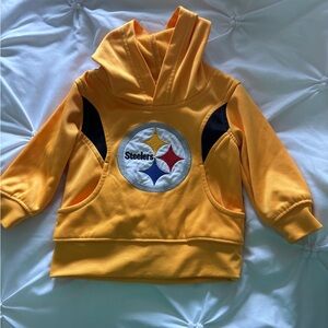 Steelers Kids Yellow Hoodie